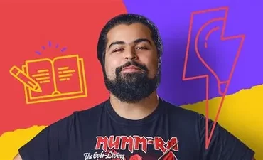 Capa do curso Storytelling para Marcas Luiz Henrique Ferreira com ícone de download